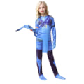 Pikkukuva 1 / 3: Avatar 2 -asu, lasten haalari Halloween-kuviolla form 120cm
