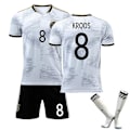 Miniatyrbillede 1 af 2: Mordely 2022 Fodboldtrøje til VM i tysk fodbold W xl KROOS 8
