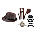 Pikkukuva 1 / 10: Cosplay-asu lisävarusteet Upea Gatsby-KAHVI Coffee