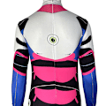 Miniatyrbillede 10 af 10: Dva Cosplay Kostume Halloween Dress Up W 2XL