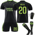 Miniatyrbild 1 av 2: Real Madrid tröja 22/23 nr 20 fotbollströja för barn V Suit With Pad 2XL (185-195)