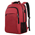 Miniatyrbilde 1 av 7: Overdimensjonert ryggsekk med laptop-lomme passer 18\" bærbar PC Y red