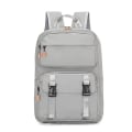 Miniatyrbilde 4 av 4: Ryggsekk Herre Vanntett Dataryggsekk Herre Stor kapasitet reiser Student Skole skuldertaske Y 5331 backpack dark gray