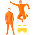 Vuxen Lorax Kostymset (Bodysuit + Skägg) - Perfekt för Halloween & Cosplayfester LL Clothes + Beard Clothes + Beard L