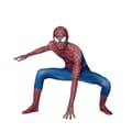 Lasten Spiderman-asu, naamiaisasu, cosplay-asu White Red 130cm