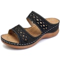 Miniatyrbillede 7 af 10: Dam Sandaler Mode Kiler Sko Sandaler Flip Flop . Camel 36