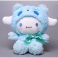 Miniatyrbilde 1 av 5: 1. Cinnamoroll vinter mjuk cosplay fuzzy plysj dukke cartoo W