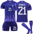 Miniatyrbild 1 av 6: Barn / vuxen 22 23 fotbolls-VM Argentina Set zV dybala-21 #2xl