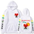 Miniatyrbillede 3 af 5: Nytt album Bunny erch Bad un verano sin ti Hoodie Coat Herr Dam - White M
