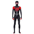 Pikkukuva 2 / 2: Spiderman Cosplay Supersankariasu Puku Lapset Aikuiset Bodysuit CNMR Y Miles Morales 130 Kids (120-130cm)