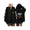 Miniatyrbilde 2 av 4: Stranger Things Hellfire Club unisex langarmet hettegenser W S