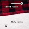 Pikkukuva 3 / 5: Filt Sweatshirt Oversized huppari T Red and black check