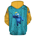 Miniatyrbild 4 av 5: Kids Rainbow Friends Hoodie 3D Print Sweatshirt Pullover Jumper H B 160cm