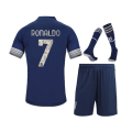 Miniatyrbillede 1 af 6: Juventus hjemmefodboldsæt til børn/voksne og sæt zX RONALDO-7-blue 20