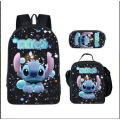 Pikkukuva 1 / 2: Lilo ja Stitch -reppu, kolmiosainen oppilaskuntasetti Y