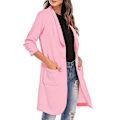 Pikkukuva 2 / 5: Polvipituinen taskullinen työasu naisille W pink M