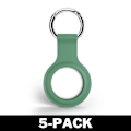 Pikkukuva 1 / 3: Airtag Apple Kuori Silikoni Avaimenperällä Vihreä W 5-Pack