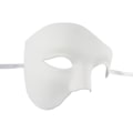 Pikkukuva 3 / 5: Phantom of the Opera Masquerade Mask för män Halloween White