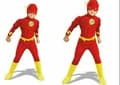 Lapsen cosplay-lahja The Flash -rintaasu, supersankaripuku 140cm