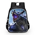 Pikkukuva 1 / 4: Godzilla Print Koulu Reppu Lapsille Vedenpitävä Reppu #1 Y 4 L