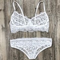 Pikkukuva 4 / 5: exiga underkläder för kvinnor Nattklubb Uniform pyjamas för kvinnor White S
