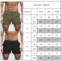 Pikkukuva 2 / 8: Muoti miesten shortsit Yksiväriset ranta shortsit . army green L