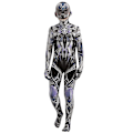 Pikkukuva 3 / 4: Venom Suit Cosplay Kostym Party Jumpsuit Monterade Barnkläder W 120cm