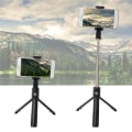 Miniatyrbild 3 av 4: LIA Fjärrkontroll Stativ Selfie Stick Stativ Selfie Stick, Stativ med 2 i 1 fjärrkontroll för optisk stång