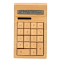 Miniatyrbild 3 av 4: Funktionell datorkalkylator CS19 Solar Miniräknare Dual Power Solar Batteri 12-siffrig LCD-skärm