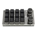 Miniatyrbild 2 av 4: HURRISE 12-tangenters mekaniskt tangentbord 12-tangenters programmerbart tangentbord DIY, trådbundet makrotangentbord med datortangentbord