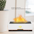 Miniatyrbild 4 av 4: HURRISE Flame Aroma Diffuser Flame Aroma Diffuser Hollow Out Smart LED-ljus Lamp Diffuser EU-kontakt EU-kontakt Svart