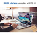 Miniatyrbild 4 av 4: HURRISE USB-minne USB 2.0 USB-lagring lång form trä USB-minne U Disk Memory Stick (32G)