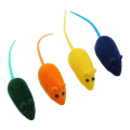 Miniatyrbild 3 av 4: HURRISE Simulation Mouse Toy 20 delar Squeak Mouse Toy Safe Interactive 4 färger Lindra stress Squeak Cat Toys