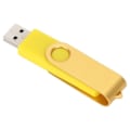 Miniatyrbild 2 av 4: HURRISE OTG disk USB Flash Drive OTG U disk minnesstick penna Micro USB datalagring gul CW10040 intern dator 64GB