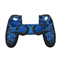 Miniatyrbild 2 av 4: HURRISE Soft Case för PS4 Controller Mjukt Silikonfodral Skin Grip Shell Cover för Sony Playstation 4 PS4 Controller Blå