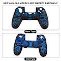 Miniatyrbild 3 av 4: HURRISE Soft Case för PS4 Controller Mjukt Silikonfodral Skin Grip Shell Cover för Sony Playstation 4 PS4 Controller Blå