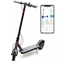 Miniatyrbild 2 av 6: Fällbar Elektrisk Sparkcykel för Vuxna - 8,5"- Hjul - Ladped - LP80 - Räckvidd 30 km Svart