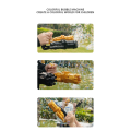 Miniatyrbild 4 av 5: Såpbubblepistol, guldfärg (batteridriven)