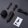 Miniatyrbild 8 av 9: USB kondensatormikrofon Mic Kit Stativstativ Recording Studio