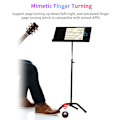 Miniatyrbild 4 av 5: Bluetooth Page Turner Pedal Wireless Foot Switch for Music Sheet