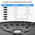 Miniatyrbild 5 av 9: LEKATO bluetooth Page Sheet Turner Pedal Tablet Rechargeable