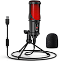 Miniatyrbild 1 av 9: USB kondensatormikrofon Mic Kit Stativstativ Recording Studio