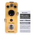Miniatyrbild 2 av 6: Mooer Acoustikar Akustisk gitarr Simulator Effektpedal