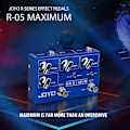 Miniatyrbild 6 av 6: JOYO Maximum R-05 Overdrive Dual Channel Guitar Effect Pedal