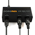 Miniatyrbild 2 av 10: DOREMiDi USB MIDI HOST FTP Converter Adapter 16 kanaler + kabel