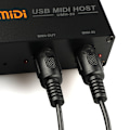 Miniatyrbild 4 av 10: DOREMiDi USB MIDI HOST FTP Converter Adapter 16 kanaler + kabel
