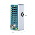 Miniatyrbild 5 av 6: ENO EX EQ7 Equalizer Gitarr Single Effect Pedal 7-Band EQ Bypass