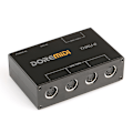 Miniatyrbild 1 av 8: THRU-6 Box 6 MIDI-utgångar Standard MIDI Five-Pin Interface 16Ch
