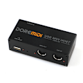 Miniatyrbild 1 av 10: DOREMiDi USB MIDI HOST FTP Converter Adapter 16 kanaler + kabel