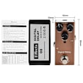 Miniatyrbild 6 av 7: Digital Delay Mini Single Guitar Effect Pedal True Bypass